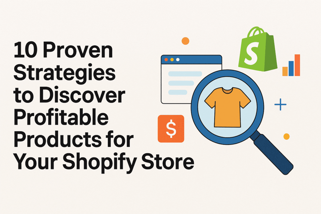 10 Proven Strategies to Discover Profitable Products for Your Shopify Store