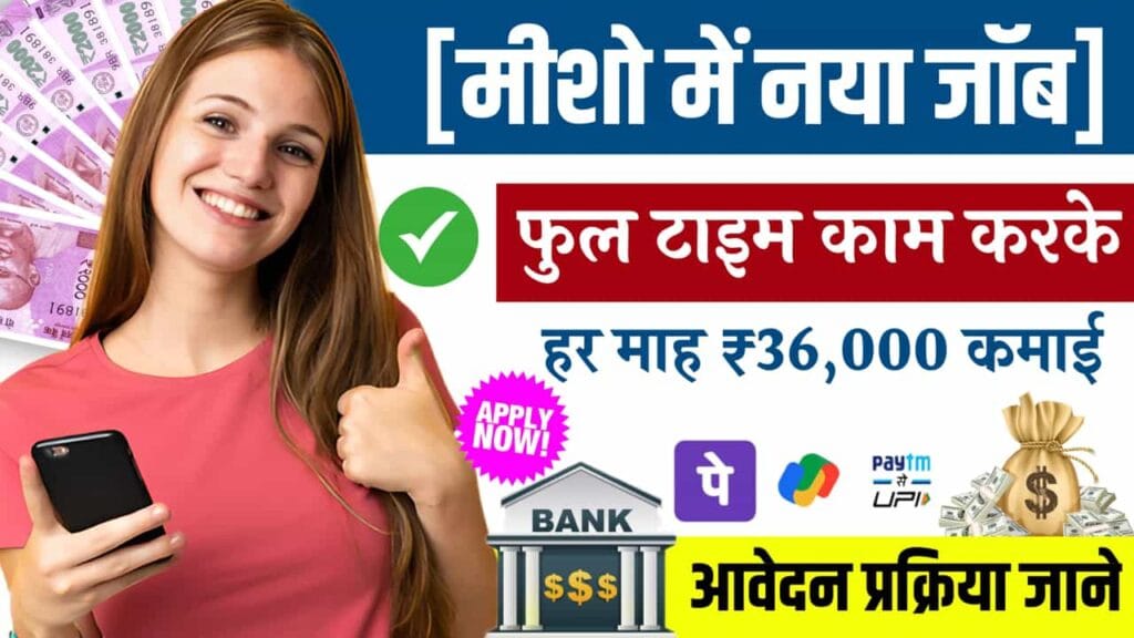 Meesho Work from Home Job