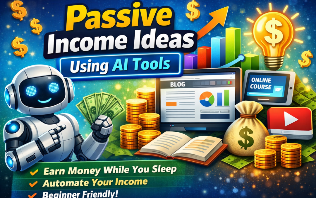 Passive Income Ideas Using AI Tools (Beginner-Friendly Guide for 2026)
