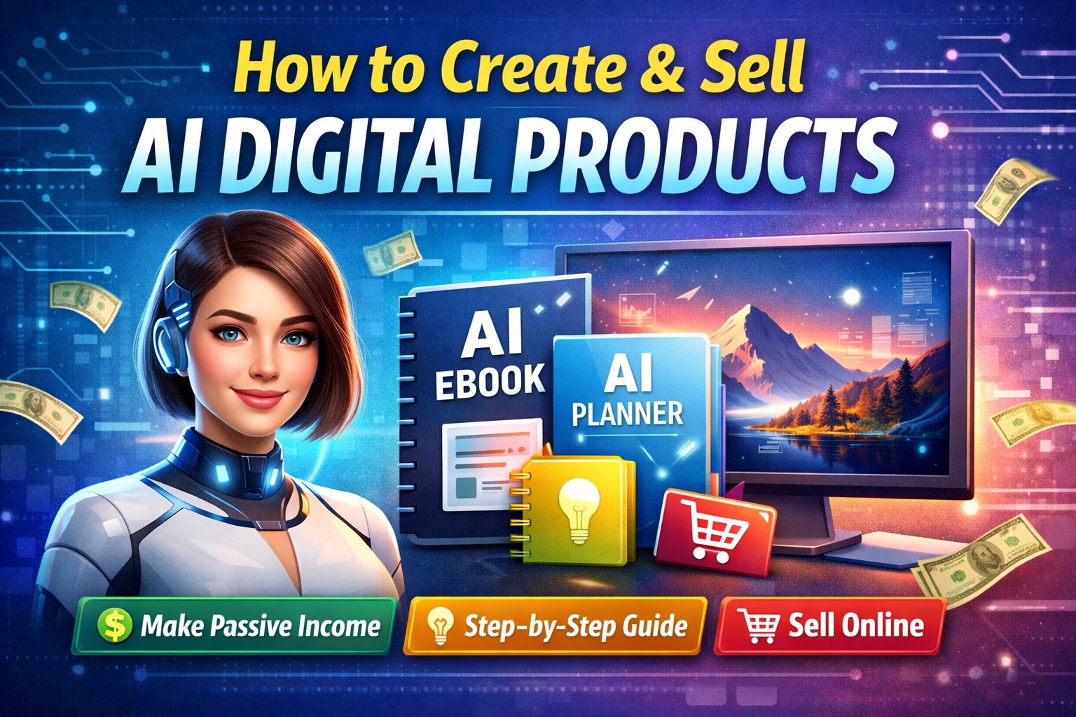 ChatGPT Image Feb 21, 2026, 04_13_47 AM Learn how to create and sell AI digital products step by step. Beginner-friendly guide to build, market, and earn passive income globally.