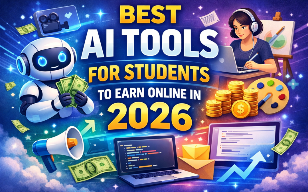 Best AI Tools for Students to Earn Online in 2026 (Beginner-Friendly Guide)