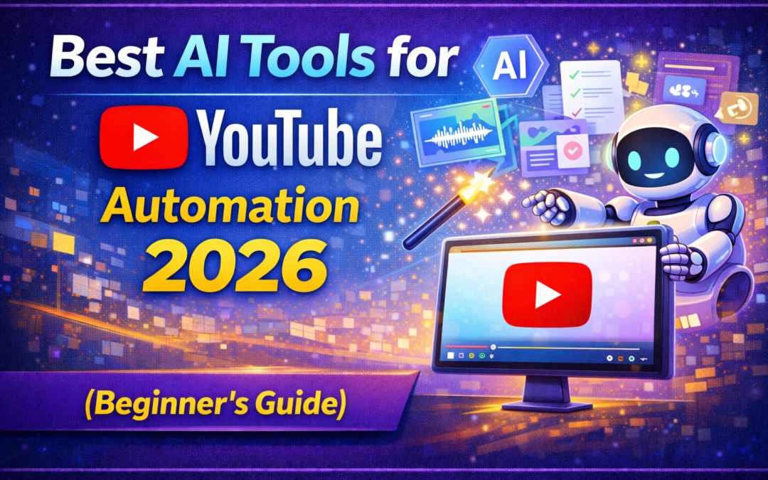 Best AI Tools for YouTube Automation in 2026 (Beginner’s Guide)
