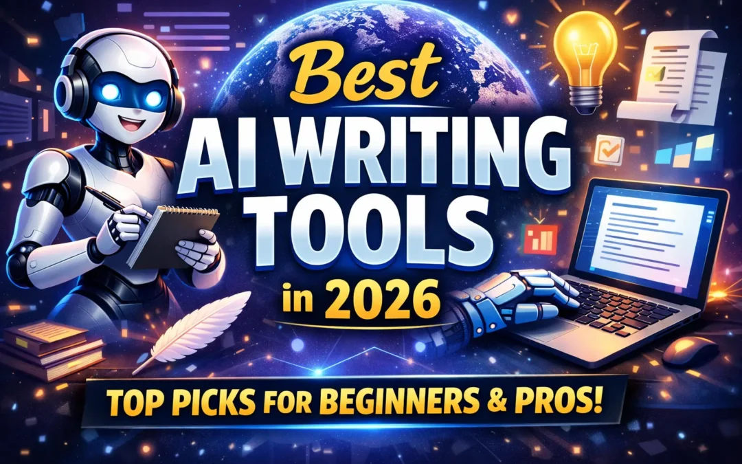 Best AI Writing Tools in 2026 (Top Picks for Beginners & Professionals)
