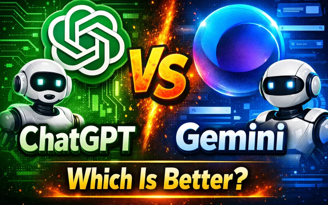 ChatGPT vs Gemini: Which AI Tool Is Better in 2026? (Complete Beginner’s Guide)