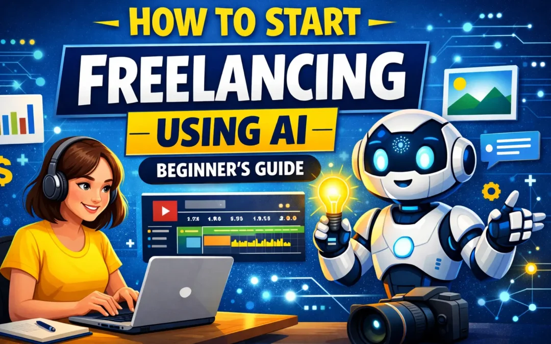 How to Start Freelancing Using AI (Beginner’s Step-by-Step Guide for 2026)