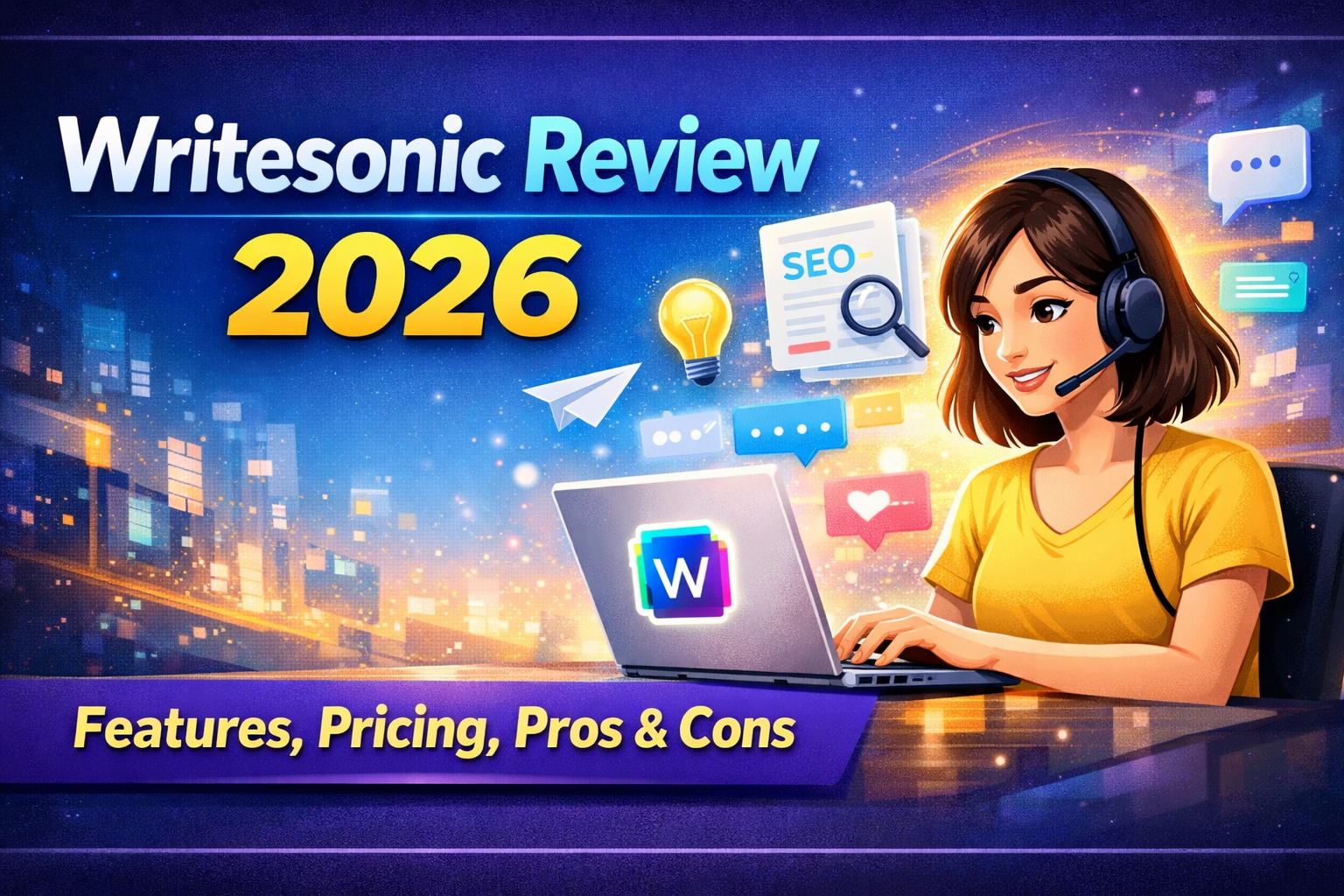 Writesonic Review 2026: Features, Pricing, Pros & Cons for Beginners