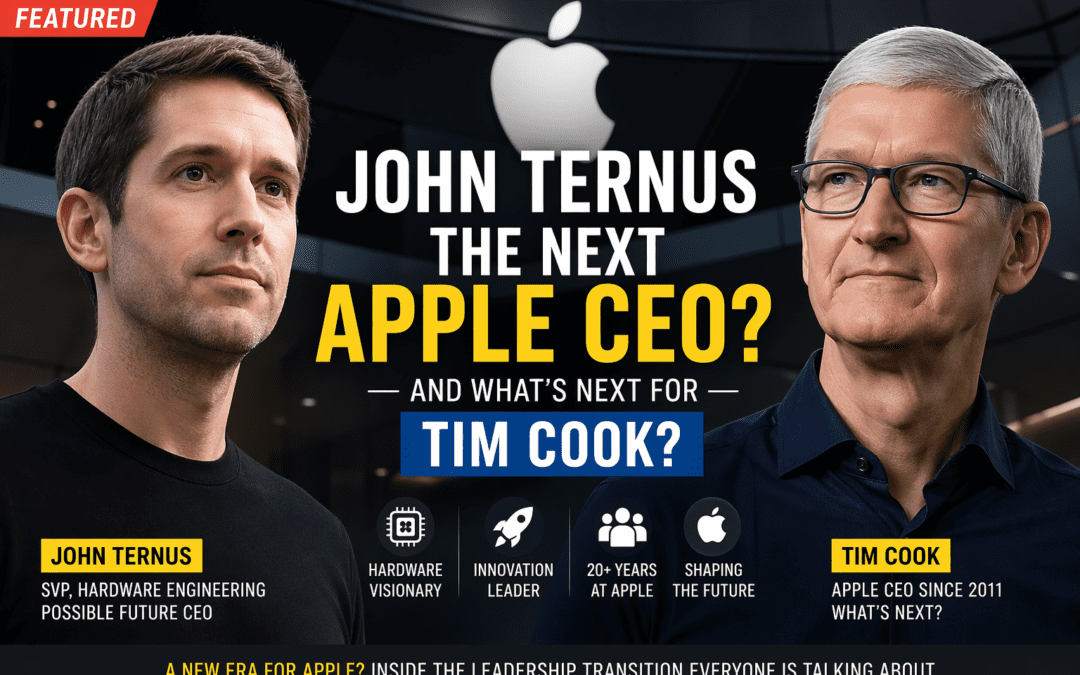 Who Is the New Apple CEO John Ternus — And What’s Next for Tim Cook?