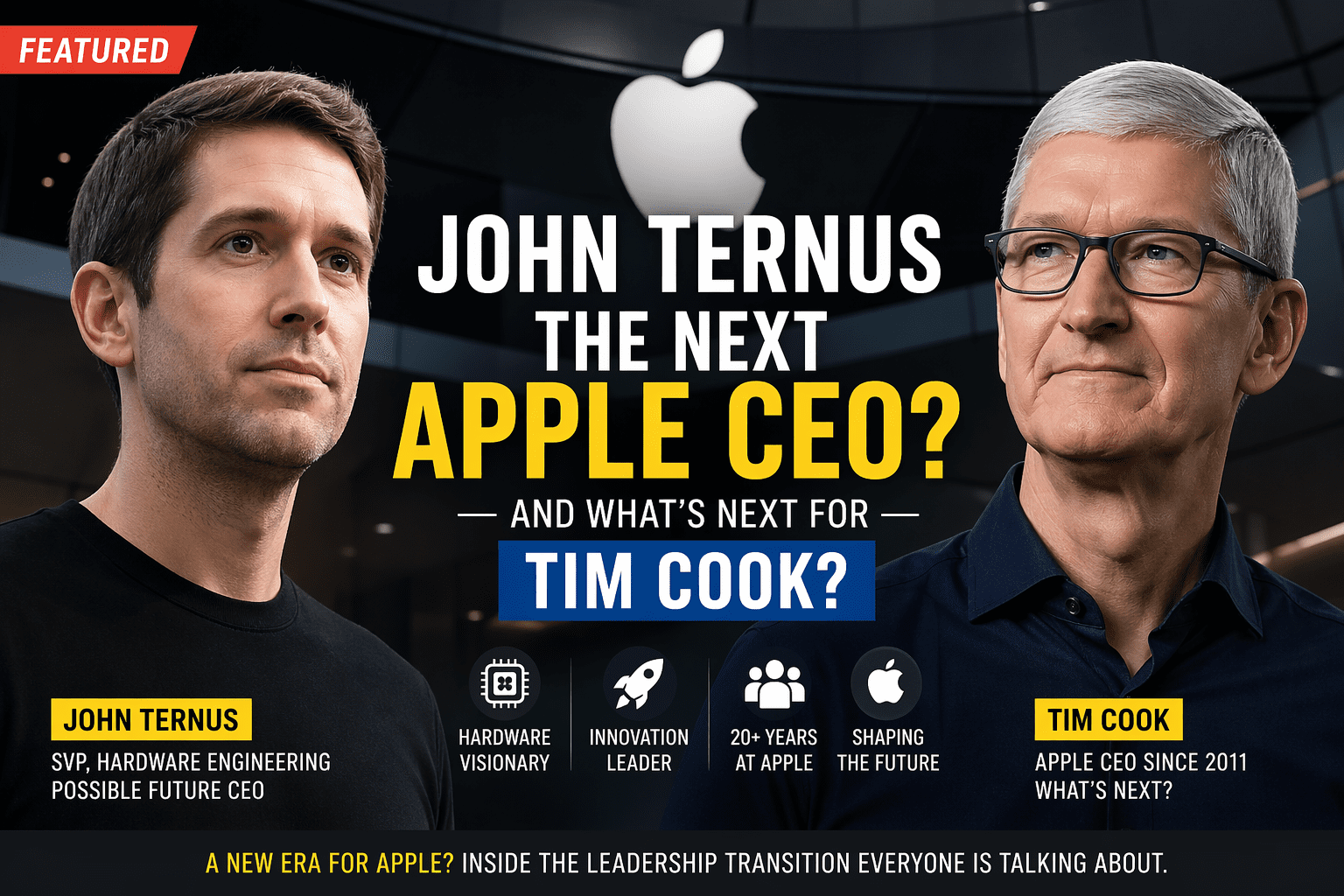 Who Is the New Apple CEO John Ternus — And What’s Next for Tim Cook?